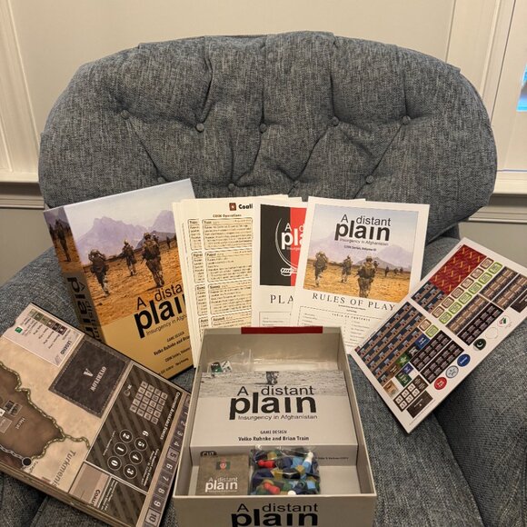 A Distant Plain third printing (open, unpunched mostly) GMT Games 1310-18 - Picture 7 of 13